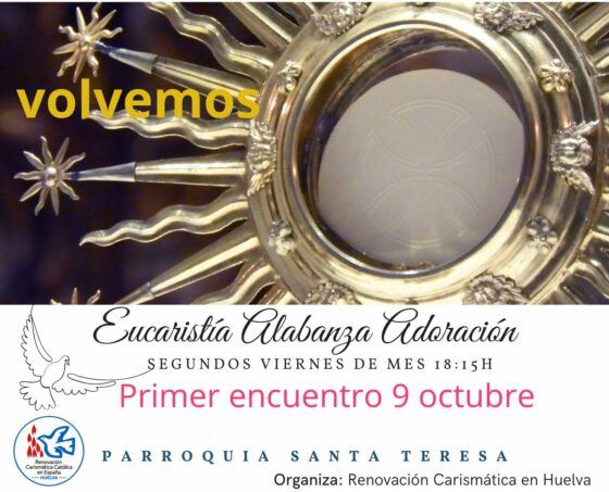La Renovación Carismática Católica de Huelva retoma sus encuentros de oración en la parroquia de Santa Teresa