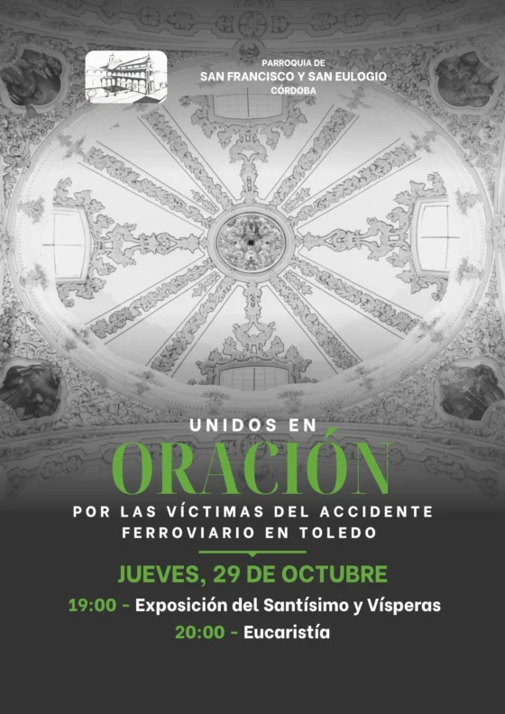 Unidos en oración por las víctimas del accidente ferroviario de Toledo